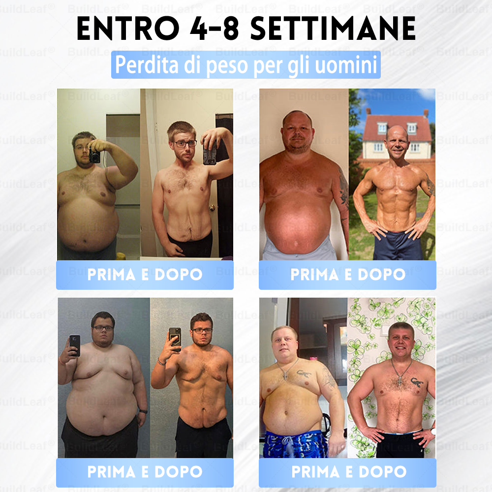 IT Clinicamente testato · Cerotto a microaghi nano BuildLeaf® Slim & Firm con Moringa, Omega-3, Peptidi di Collagene, NAD e NMN per obesità, salute cardiovascolare, diabete, apnea notturna, articolazioni, pelle e anti-età.